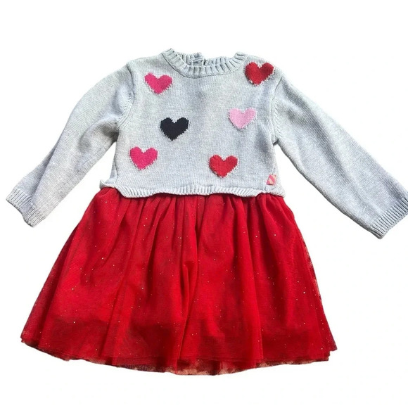 BillieBlush‎ Sweater Tutu Combo Dress - Picture 1 of 4